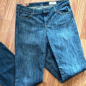 Gap 1969 Stretch Flare Spring '07 Vintage Denim 12 Long